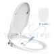 SHOWY NON-ELECTRIC BIDET TOILET SEAT COVER 2490 - D SHAPE