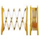 TRAF-SAFE™ PLASTIC EXPANDABLE BARRICADE YEL/BLK EXTEND TO 3.0M
