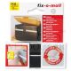 FIX-O-MOLL TOUCH FASTENER TAPE BLACK 150CMX20M - FM23-08