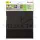 FIX-O-MOLL FELT PAD SELF ADHESIVE BLACK 200X200MM - FM5920-07