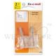 FIX-O-MOLL DOOR STOP WITH SCREW CLEAR - FM37-00