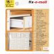 FIX-O-MOLL NON SKID PADS ADHESIVE TRANSPARENT 13X13MM - FM15