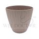 PROSPERPLAST SANDY FLOWER POT 129X120MM