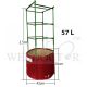 BLOOMBAGZ 3 LAYER BIG TOMATO PLANTER STAKING KIT 32CMX32X150CM