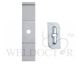 SHOWY CURTAIN TRACK DOUBLE CEILING BRACKET 50/BOX