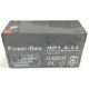 POWER-GEN LEAD ACID BATTERY (12V - 1.3AH) 97LX43WX58H (MM)