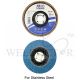 M10 100MM FLAP DISC FOR STAINLESS STEEL