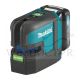 MAKITA 12V GREEN CROSS LINE LASER 35M SK105GDZ (BARE UNIT)