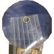PVC TRANSPARENT RIBBED (NORMAL GRADE) CURTAIN ROLL 50M