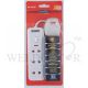 MORRIES 2M 3 WAY 2PIN EXTENSION CORD WITH SWITCH MS-03S2P