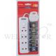 MORRIES 2M 4 WAY 2PIN EXTENSION CORD WITH SWITCH MS-04S2P