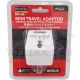 MORRIES MINI TRAVEL ADAPTOR (2 ADJUSTABLE FLAT PLUG) MS6F