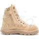 STEEL BLUE SAFETY SHOE, SOUTHERN CROSS ZIP SCUFF 312661 (SAND)