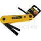 STANLEY HEX KEY 7PC FOLDING SET 2.5-10MM 69-262