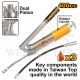 INGCO HD GREASE GUN 400CC + 1X12" FLEX GREASE HOSE GRG015002