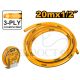 INGCO 1/2" GARDEN HOSE 20M HPH2001