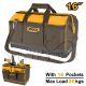 INGCO 16" H/DUTY IND.TOOL BAG,16 POCKETS, SHOULDER STRAP 41*25*26CM HTBG08