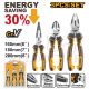 INGCO 3PCS HIGH LEVERAGE CR.V PLIER SET HKHLPS2831