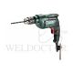 METABO HEAVY DUTY ROTARY DRILL F/R, 650W 0-2800RPM BE650