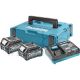 MAKITA 40V (2X2.5AH LI-ION+DC40RA) POWER SOURCE KIT, 191J85-8 MKP1G001