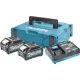 MAKITA 40V (2X4.0AH LI-ION+DC40RA) POWER SOURCE KIT, 191K01-6 MKP1G002