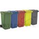 2 WHEELS POLYETHYLENE BIN 240L-L713XW575XH1063MM MGB240L
