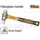 INGCO BALL PEIN HAMMER FIBERGLASS HANDLE