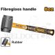 INGCO RUBBER MALLET FIBERGLASS HANDLE