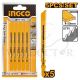 INGCO 5PCS JIG SAW BLADE T111C JBT111C
