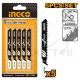 INGCO 5PCS JIG SAW BLADE T118B JBT118B