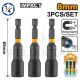 INGCO 3 PCS MAGNETIC NUT SET ADAPTOR 8MM AMN0831