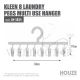 HOUZE KLEEN 8 LAUNDRY PEGS MULTI USE HANGER LN-5834