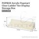 HOUZE POPBOX ACRYLIC POPMART LADDER TIER DISPLAY (WIDTH: 8.5CM) MS-2614-CREAM