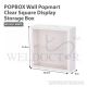 HOUZE POPBOX WALL POPMART SQUARE DISPLAY (LENGTH: 24.8CM) MS-2621-WHITE