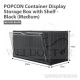 HOUZE POPCON CONTAINER DISPLAY WITH SHELF (MEDIUM) MS-2632