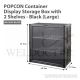 HOUZE POPCON CONTAINER DISPLAY WITH 2 SHELVES (LARGE) MS-2633