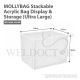HOUZE MOLLYBAG STACKABLE ACRYLIC BAG DISPLAY (ULTRA LARGE) MS-2684-CLEAR
