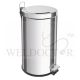 TRAMONTINA STAINLESS STEEL PEDAL TRASH BIN 20L 94538120
