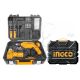 INGCO IMPACT DRILL & 12V LI-ION DRILL WITH TOOLS SET HKTHP11081