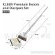 HOUZE KLEEN PREMIUM BROOM AND DUSTPAN SET CN-4611