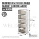 HOUZE DROPBOXX 5-TIER FOLDABLE CABINET (LENGTH: 44CM) MS-2735