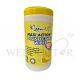 KLEEN-UP MAXI ACTION DISINFECTING WIPES 75S (LEMON SCENTED)- CANISTER