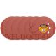 INGCO 6PCS 9" DRYWALL SANDER SANDING DISC ASSORTED GRIT AKRS225061