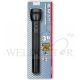 MAGLITE 3D FLASHLIGHT BLACK. HANG PACK. ML-S3D016
