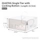 HOUZE QUATRA SINGLE TIER WITH LOCKING BUTTON (LENGTH: 42.5CM) MS-2274