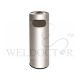 STAINLESS STEEL BIN C/W SIDE LOADING & DOME TOP DIA245XH760MM DT1B