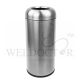 STAINLESS STEEL BIN C/W OPEN TOP DIA380MMXH800MM OTP1/SS