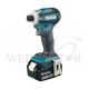 MAKITA 2X3.0AH 18V LI-ION BRUSHLESS IMPACT DRIVER, DTD172RFJ