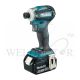 MAKITA 2X5.0AH 18V LI-ION BRUSHLESS IMPACT DRIVER, DTD172RTE