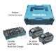 MAKITA 40V (2X5.0AH LI-ION+DC40RB) POWER SOURCE KIT191U20-2 QABPSKG3